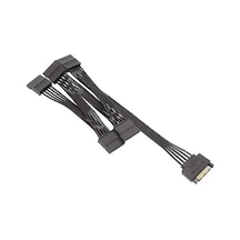 SATA Power Erkek To 5 Port Sata Dişi Harddisk Çevirici Güç Kablo