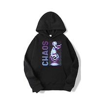 Brz Collection Unisex Oversize Nachtrap Hoodie-siyah Siyah