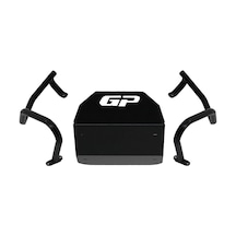 Gp Kompozit Honda Crf250l 2013-2025 Uyumlu Karter Ve Motor Koruma Demiri Siyah