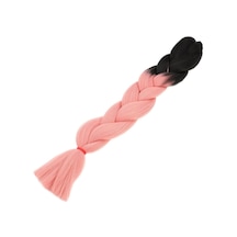 Afrika Örgülük Sentetik Ombreli 100 Gr. / Siyah / Pudra Pembe - Uxfo-462952 Çok Renkli