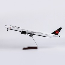 Air Canada B777 Yolcu Uçağı Model Uçak 1/157 Ölçek 47cm