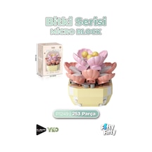 Panlos Micro Block Bitki Serisi 1249 Çiçek Buketi 253 Parça Oyuncak Yapım Seti Ffp-1249
