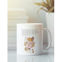 Beyaz Kupa Bardak Sarah Kay Arkadaşlık Dostluk Kardeşlik 9
