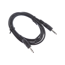 Tek-iş Aux Stereo Ses Aktarım Kablosu 3.5mm Jak Erkek Erkek L Tipi 1.5 Metre