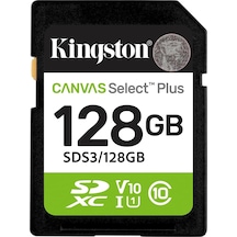 128gb Sdxc Canvas Select Plus Gen3 150mb/s C10 Uhs-ı U1 V10