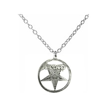 Venom Zincirli Kolye Keçi Kafası Pentagram Figürlü Metal Kolye 60 Cm Gotik & Ezoterik Unisex Takı Çok renkli