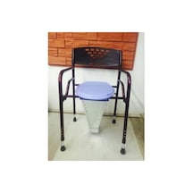 Csr Hasta Wc Sandalye Klozet Direk Wc Tuvalete Seyyar Sandalye Kolay Katlanır 120 Kg Taşıma Kapasit