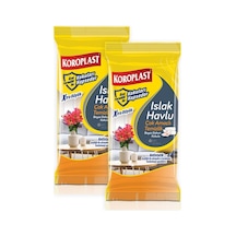 Koroplast Islak Havlu Çok Amaçlı Ferah Kokulu 30Lu X 2 Paket (20*30 Cm)