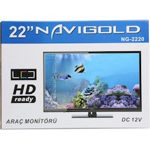 Navigold 22" Led Tv Full Hd Usb Vga Hdmi 12 Volt N11.124