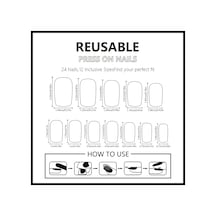 Kısa Bahar Ve Yaz Basit Gül Çiçek Elmas Tırnak Sanatı Fransız Beyaz Kenarlı İnci Takma Tırnaklar 24 Adet Parlak Aşınma Tırnakları Dahil Aletlerys529