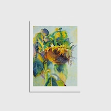 Ayçiçeği Tablosu Çerçevesiz Poster Duvar Dekorasyonu Pn11p222