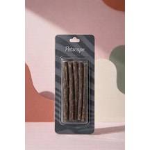 Tr Matatabi Kedi Çiğneme Çubuğu Doğal Matatabi Kedi Oyuncağı Natural Dental Chew Stick 12, Kahverengi