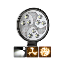 Bumerang X 11 Cm Angel Drl Dinamik Efektli Cree Led Projectör Çalışma Lambası Off Road Spot Sel