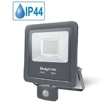 Braytron Led Projektör Sensörlü 30w 3000k Sarı Işık Bt61-23002