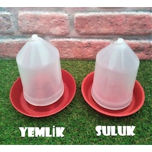 0.75 Lt Yemlik 0.75 Lt Suluk 2 Li Set Civciv Yemlik Civciv  Suluk