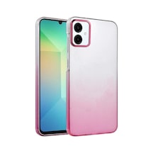 Samsung Galaxy A06 Uyumlu Glossy Kapak - Pembe
