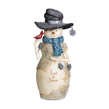 81126 Let İt Snow Schneemann Figur, 15,2 Cm