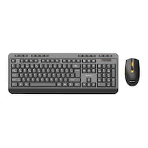 Trilogic Desktech KBW707 Multimedya Kablosuz Q Klavye Mouse Set