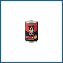 Reflex Plus Jöle İçinde Et Parçacıklı Kuzu Etli Yetişkin Köpek Konservesi 400 Gr Ob