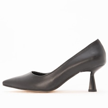 Gusse Lina Kadın Stiletto Ayakkabı -18-siyah