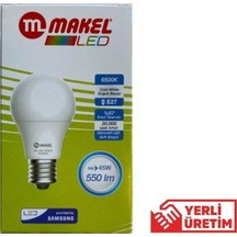 Makel 6W Beyaz Led Ampül Makel6B