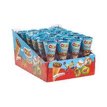 Şölen Ozmo Kornet Gofret 24x25g Sütlü Çikolata Kaplı Külah Bisküvi 5'li Avantaj Paketi - 5 Adet Tarı