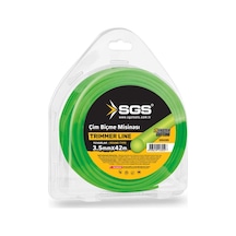 Sgs Çim Biçme Tırpan Misinası - Yuvarlak - 3.5 Mm. - 42 Mt.