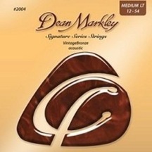 Dean Markley 2004 12-54 - Bronze Medium Light Akustik Gitar Te