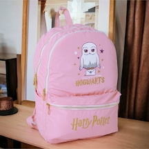 Harry Potter Hogwarts Okul Çantası Pembe