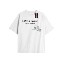Save A Horse Cowboy 37 Beyaz