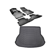 Rizline Hroto Rizline Bmw 5 Seri E60 2003-2009 3D Havuzlu Paspas