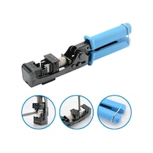 Rj45 L Tip Cat5 Cat5e Cat6 Keystone Pense 90 Derece Keystone Sonlandırma Elektrikçi Pensesi