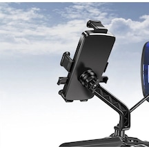 Motorsiklet Atv Otomatik Tuşlu Motosiklet Ayna Telefon Tutucu Tutacağı