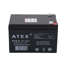 Atex Ax12-12 12v 12ah Akü