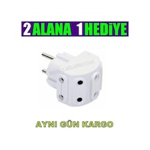 5 Li Golyat Fiş. Çoklu Priz 5 Li Priz Golyat Priz Çoklayıcı Piriz