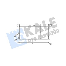 Klima Radyatörü - Fiat Panda - Kale-345675