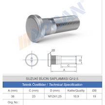 20 Adet Suziki Bijon Saplaması Q12.5