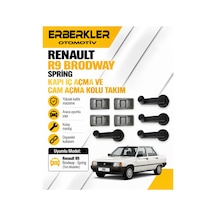 R9 Brodway Spring Kapı Iç Açma Ve Cam Açma Kolu Takım - Erb1148