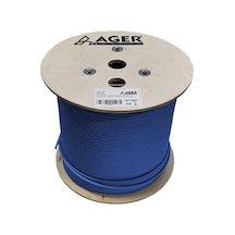 Ager Ac-600-5-bl 500mt U/utp Cat6 Ls0h - Helojen Free Mavı 250mhz 23awg %100 Bakır
