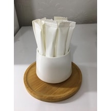Merpak Ambalaj Beyaz Baskısız Stick Toz Şeker 2000 x 3 G