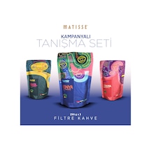 Matisse Dünya Kahveleri Tanışma Seti Etiyopya, Brezilya & Kenya 250g X 3 Öğütülmüş