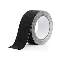 Yapışkanlı Merdiven Ve Zemin Kaydırmaz Bant 2.5 Cm 50 Metre Siyah