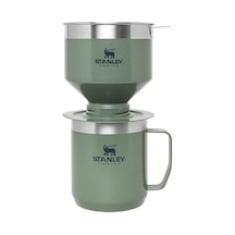 Stanley Stan Classic Camp Mug Gift Bx H. Green Pourover EU Çelik