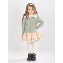 Xo Kids Kız Çocuk Elbise 1-5 Yaş 4801 Mint