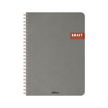 Kraft Ofis Defter Spiralli Kareli Kum