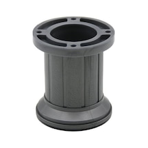 İbico Koltuk Baza Ayak 8cm X 51mm 90-2801-8-12 Gri Plastik Ayarlanabilir - 10'li Paket Diğer