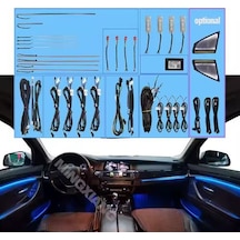 Bmw F10 Özel Trim Uyumlu Ambıyans Seti 9"