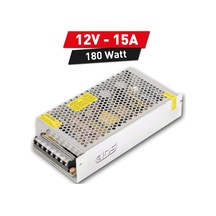 Ids - 12v 15a Metal Kasa Adaptör - Profesyonel A Kalite Tam Yük