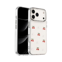 Apple İphone 17 Pro Fiyonk Desenli Kapak