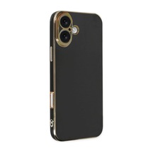 Apple Uyumlu iPhone 16 Kılıf Volet Silikon - Siyah 0.2M-Çok Renkli